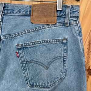 Levi's 501 Light Blue Straight Men's Jeans